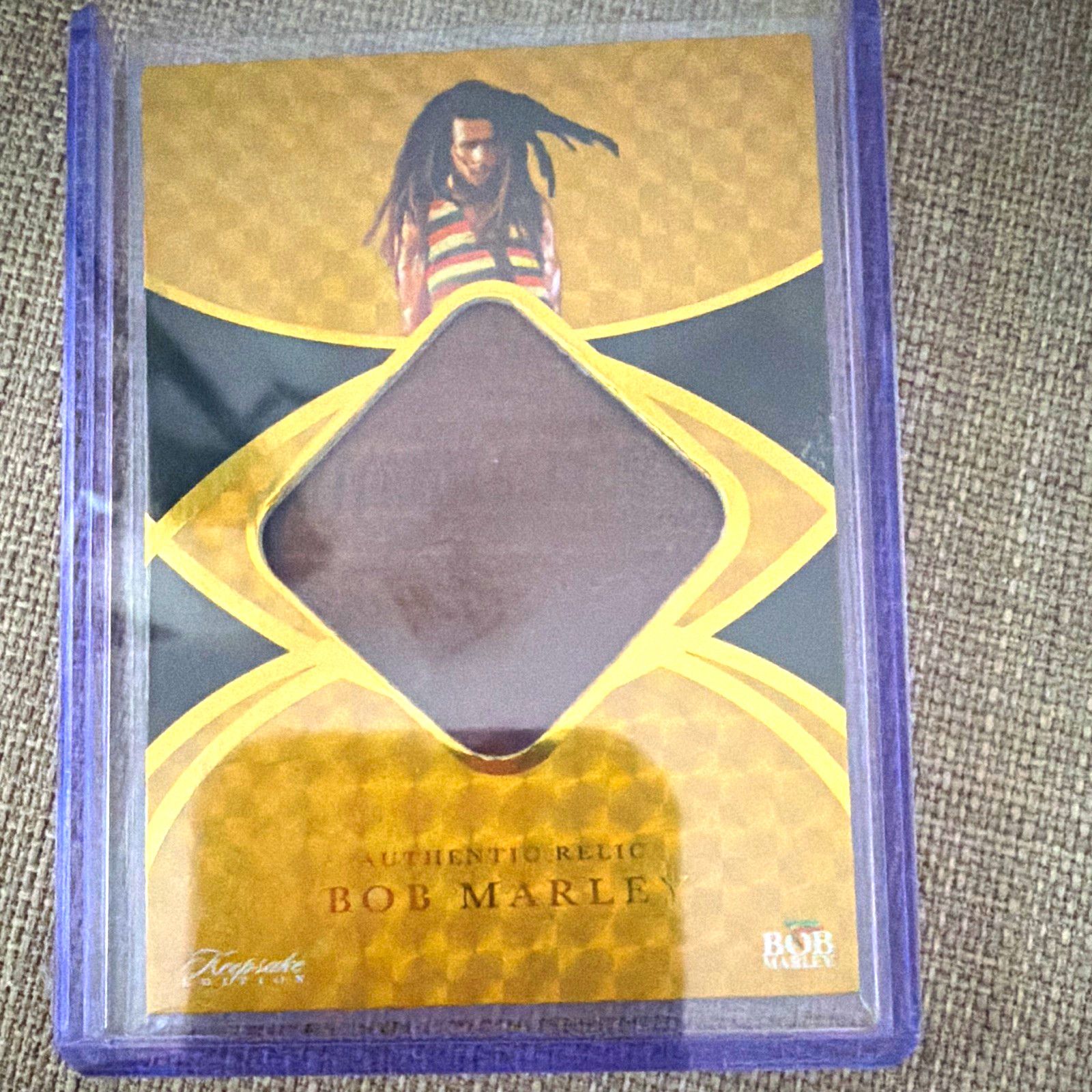 Super Products 2025 Bob Marley Authentic Relic 1/1 #147 Non-Sport Card