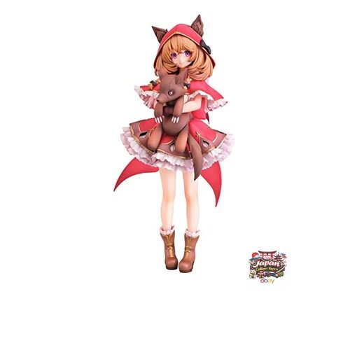 Illustration by Shugao: Ookamizukin-chan 1/7 scale plastic painted finished