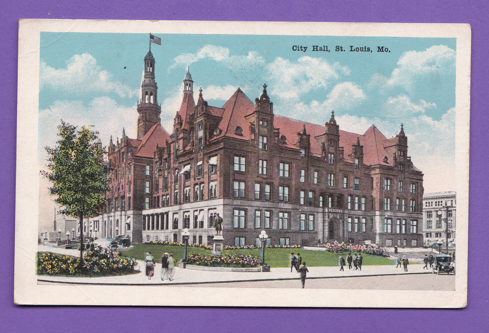 MISSOURI - ST. LOUIS, CITY HALL POSTCARD  2346