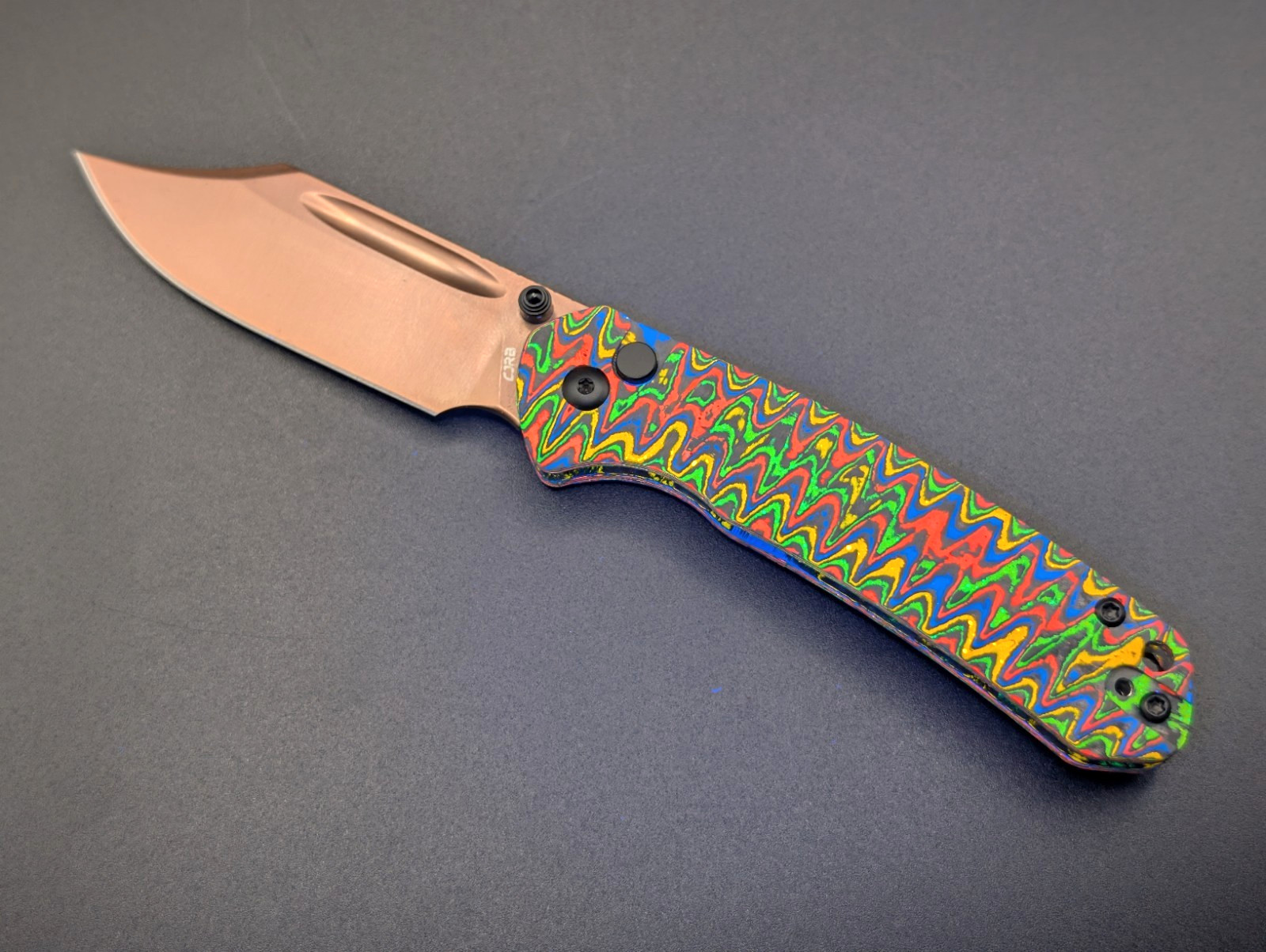 CJRB Bowie Pyrite Sculpted 80’s Rose Gold Exclusive