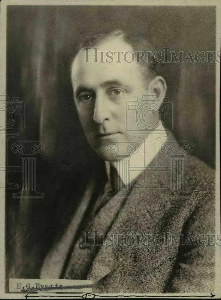 1926 Press Photo Hal G. Evarts - nef39157