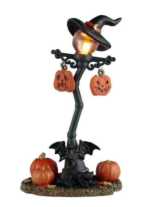 Lemax Spooky Town Street Light (Battery Operated) #54443 BRAND NEW 