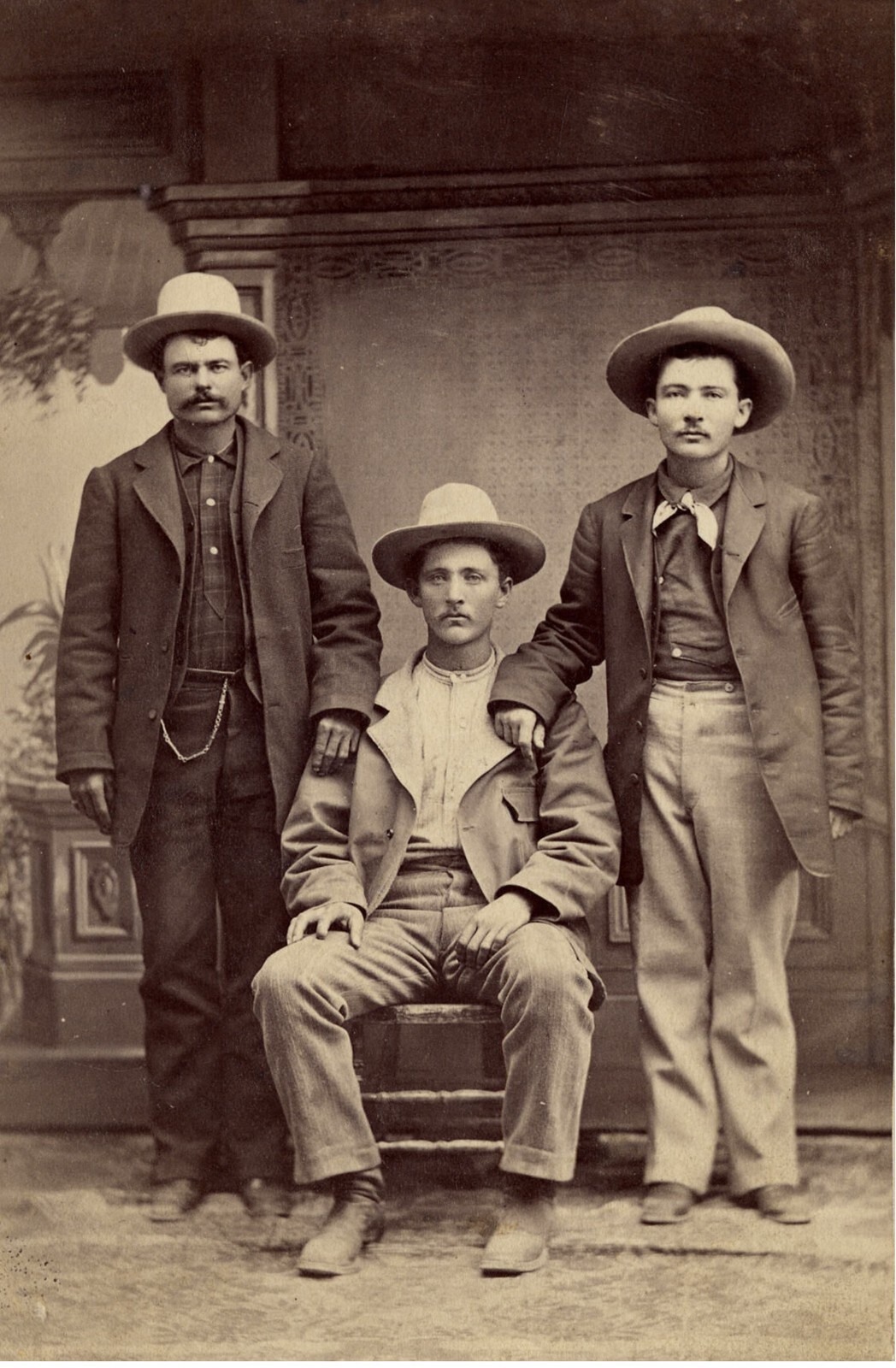 JOHN SLAUGHTER'S TOMBSTONE, ARIZONA TERRITORY Photo Old 7 x 10 Photo Rare Find