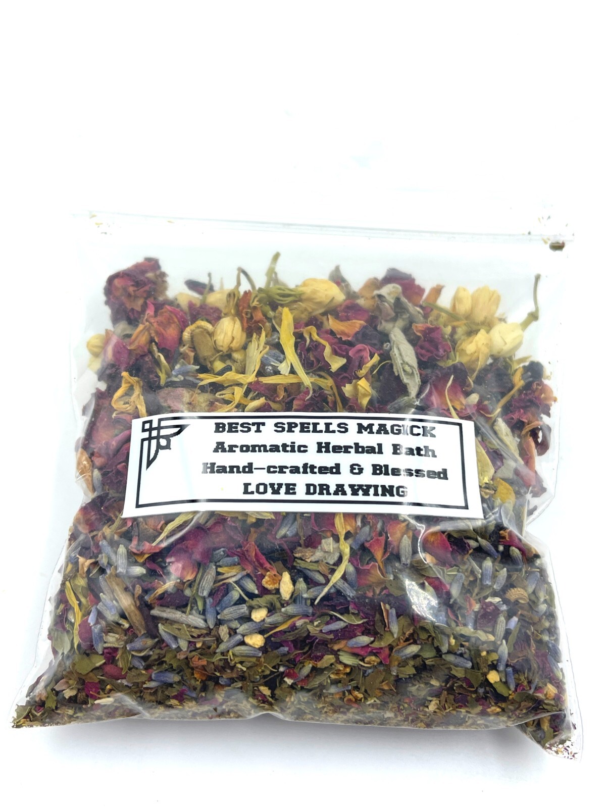 LOVE DRAWING Aromatic Herbal Bath Blend/Handmade/Blessed/ Best Spells Magick