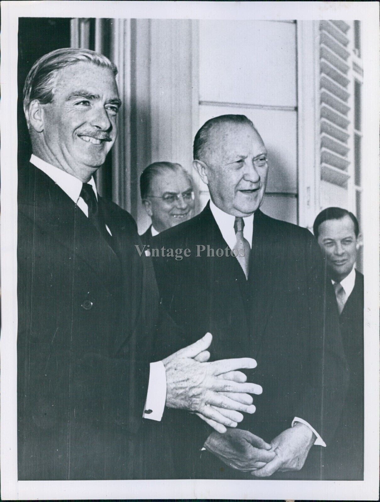 1955 Sir Anthony Eden England\'S Prime Minister Post Churchill Politics Photo 7x9