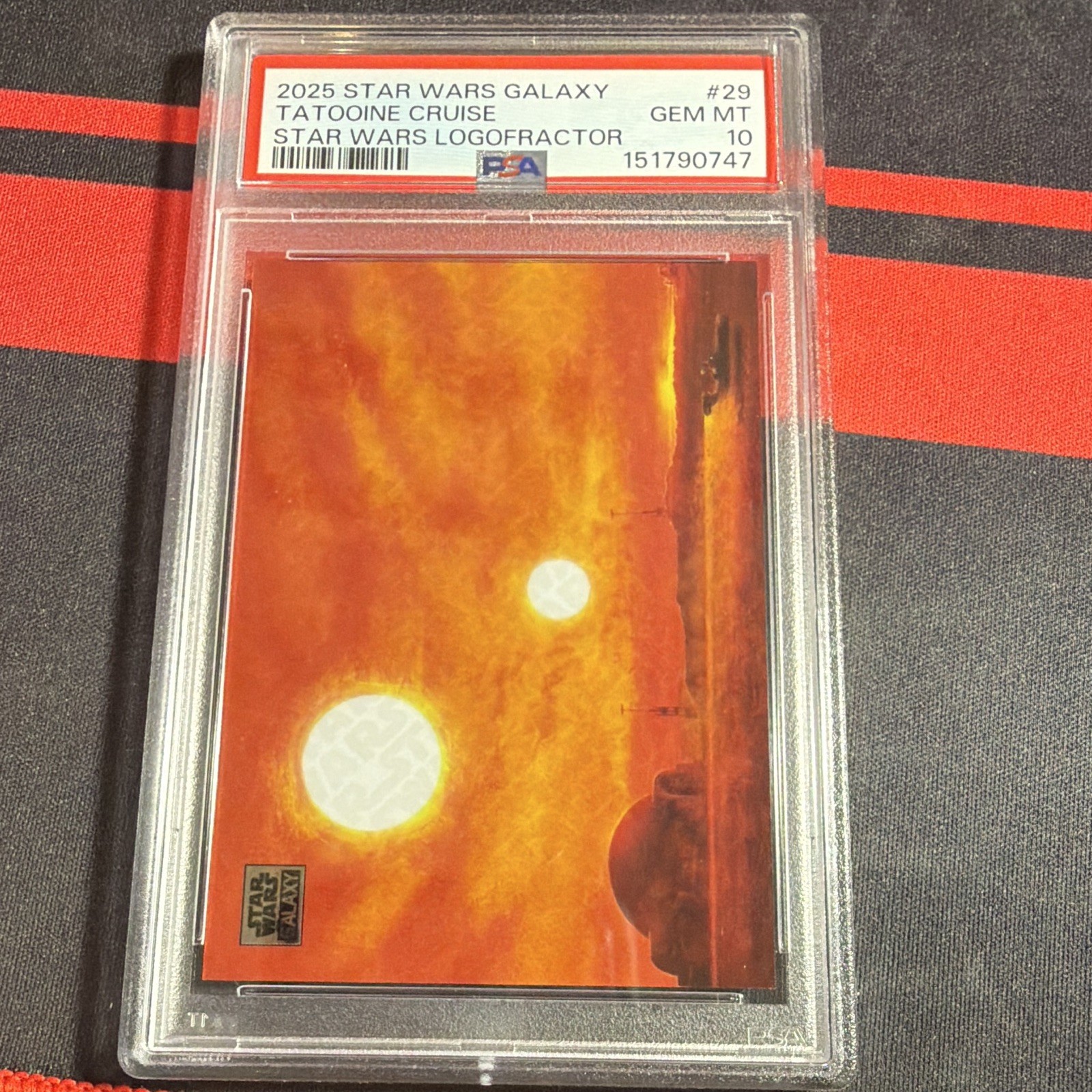 2024 Topps Star Wars Galaxy Logofractor Tatooine #29 40/77