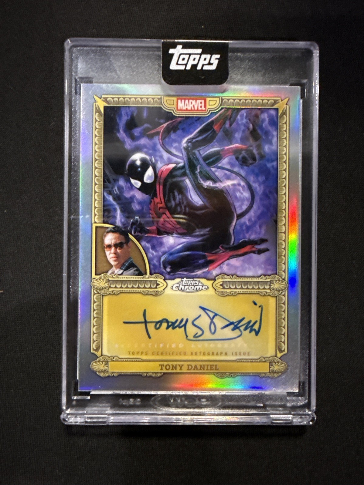 2026 Topps Mint Marvel Tony Daniel Artist Auto Nightcrawler Uncanny Spider-Man