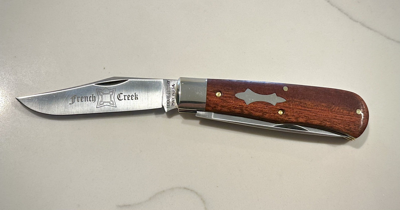 GEC 72 French Creek Trapper Bloodwood Tidioute Cutlery 728226 Brand New