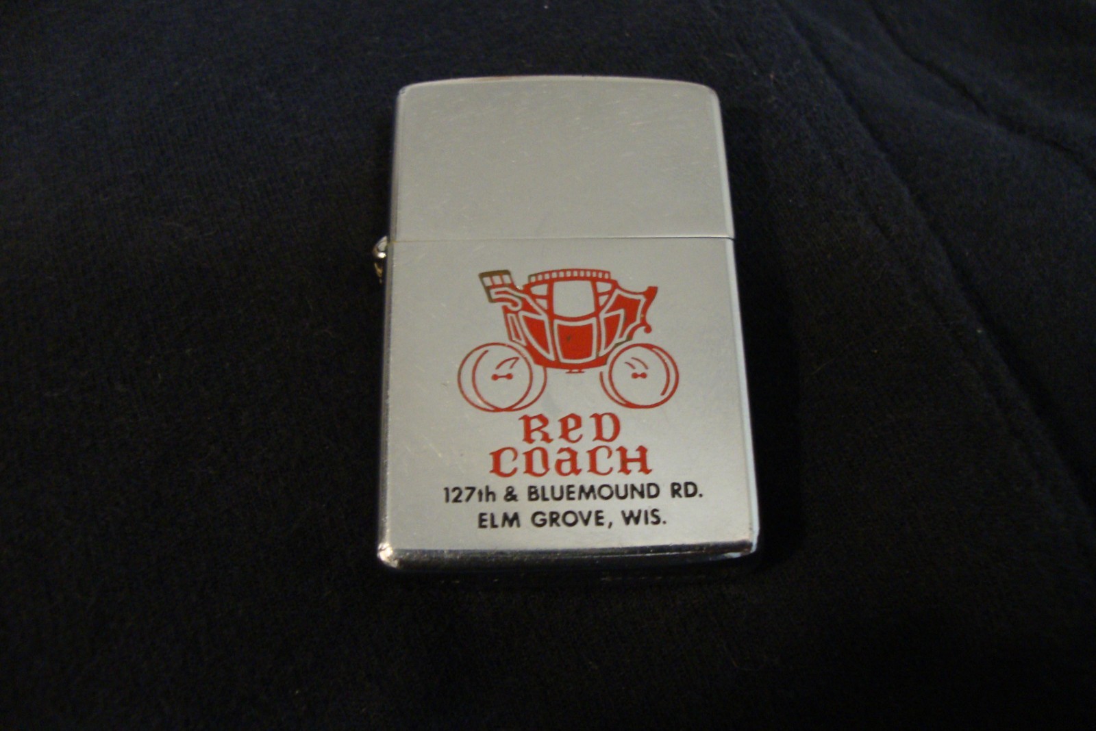 1950s Advertising Zippo Lighter \