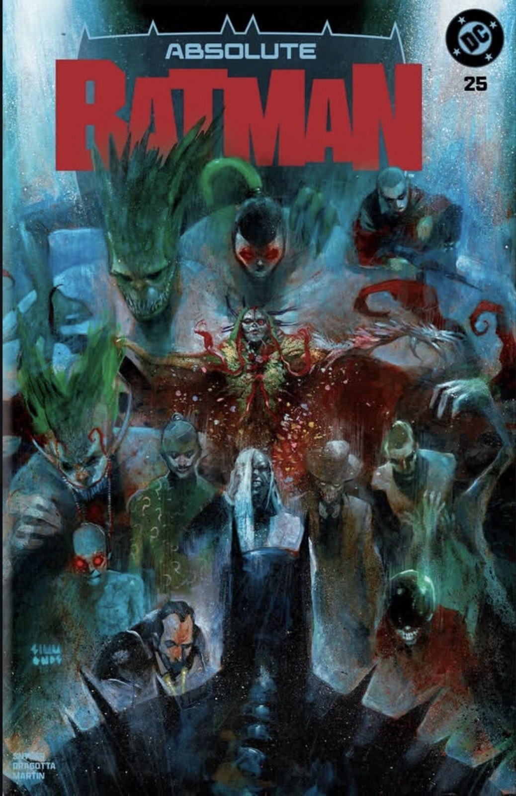 ABSOLUTE BATMAN 25 MARTIN SIMMONDS EXCLUSIVE VARIANT NM 2026 PRESALE 10/28