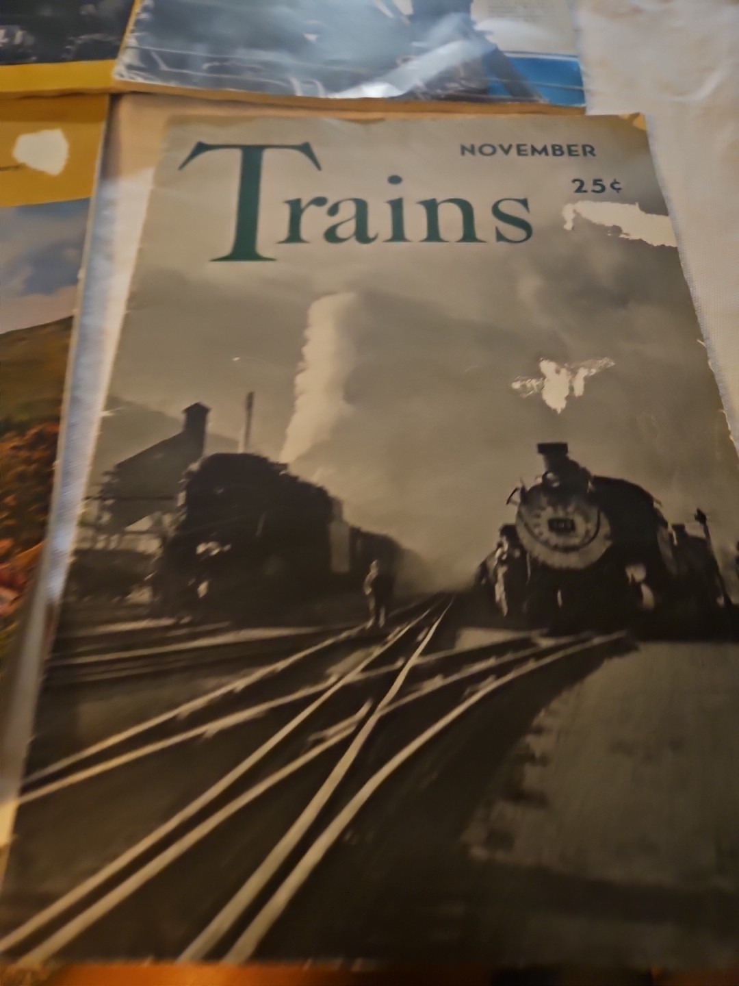 Trains Magazine Lot of 4 Nov-Dec 1941  Oct 42, Feb 46  Railroad