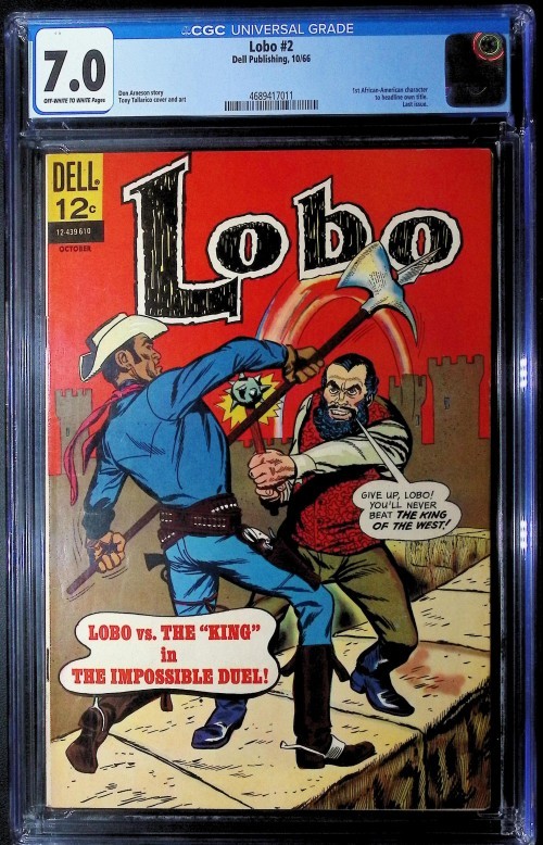 Lobo #2 (1965) CGC 7.0 *FINAL ISSUE*