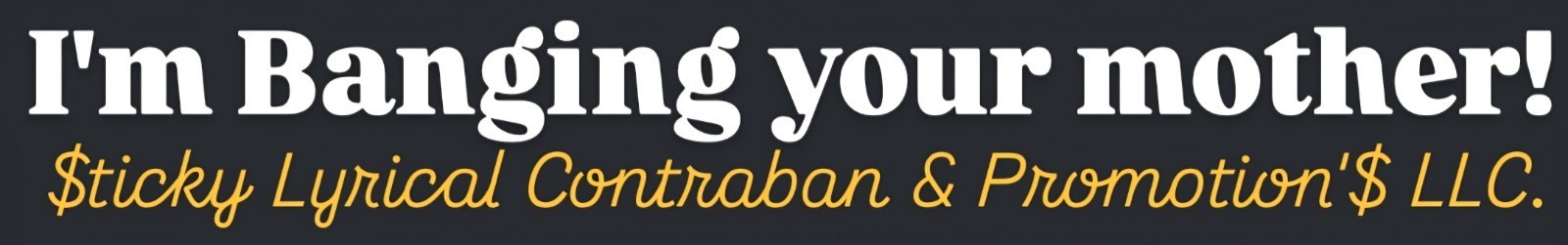 Collectable BumperSticker Decal \