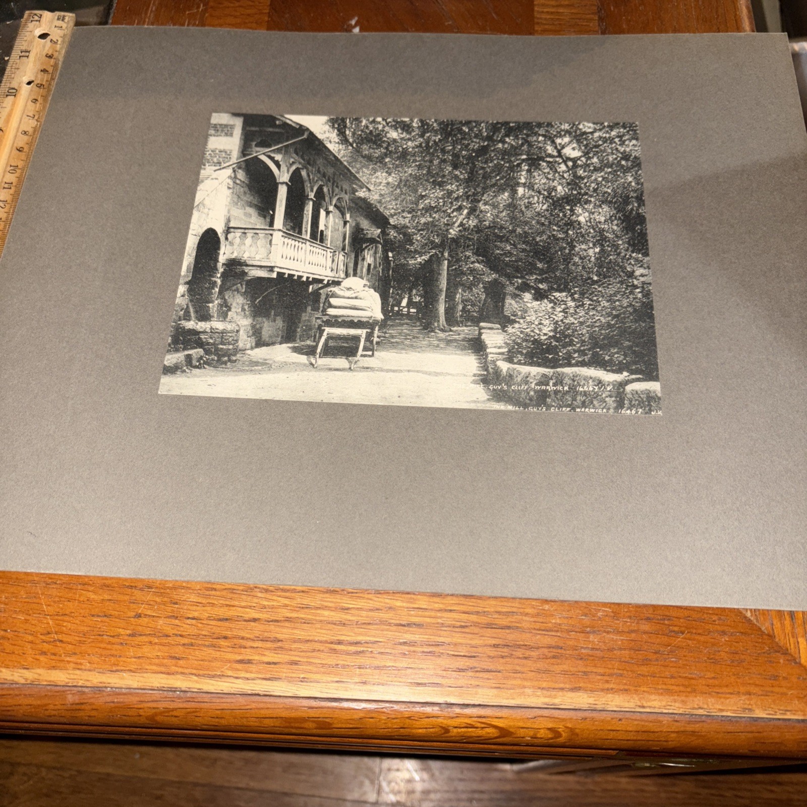 Vintage Guy’s Cliff The Mill English Architecture Photo Warwick England