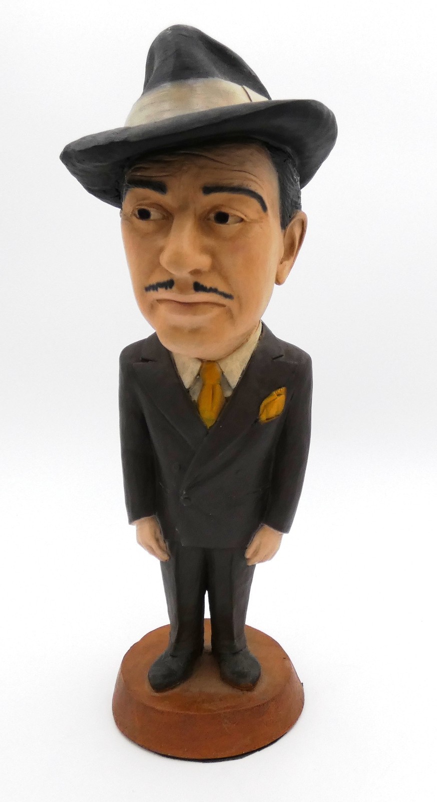 Vintage Bud Abbott ESCO Chalkware Statue - Heavy