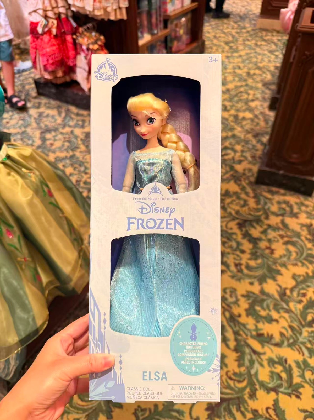 Disney Frozen Elsa Classic Doll with Character Friend Collectible Toy Gift