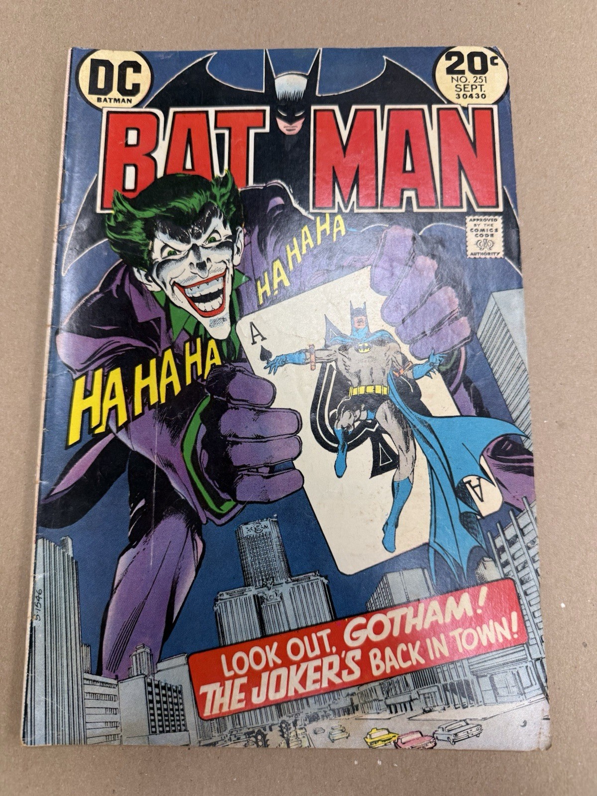 Batman #251 (DC Comics September 1973)
