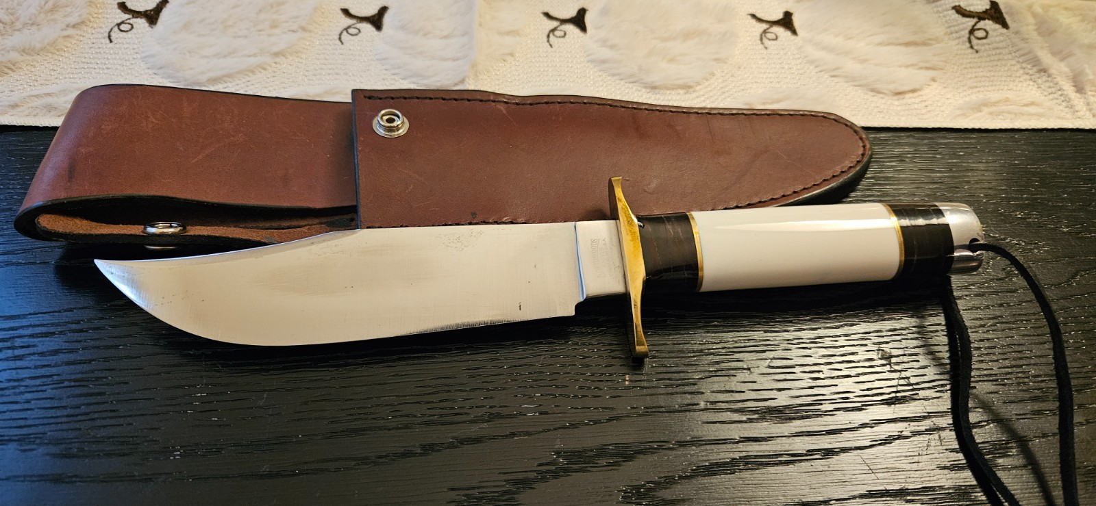 Vintage Mega Rare Northwoods Bowie Knife Dave Shirley Custom 2002 