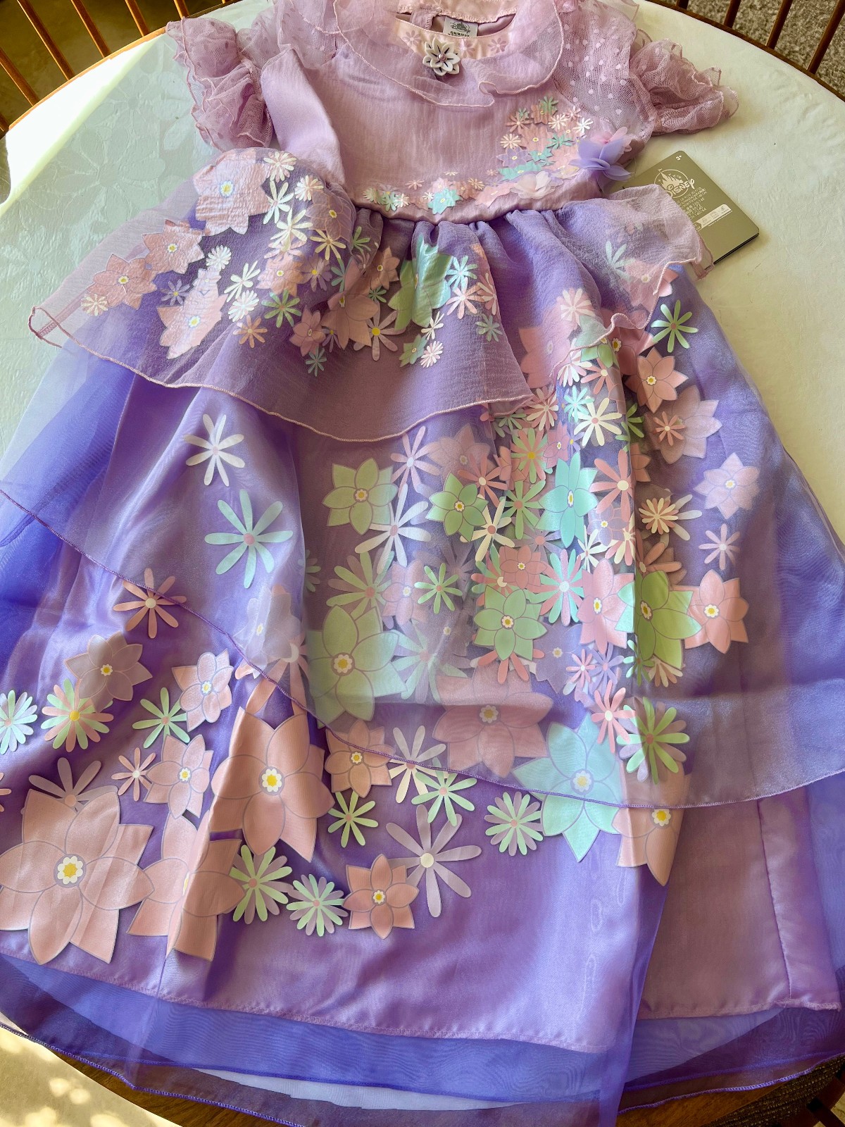 Disney Encanto Isabela Costume Dress Size 9/10 NEW with Tag