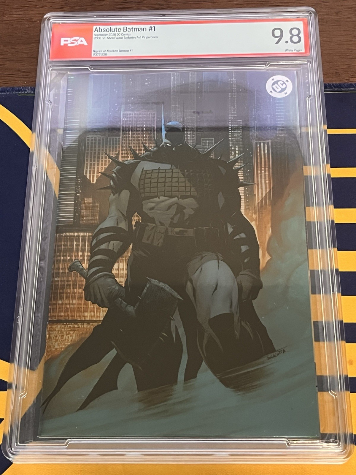 Absolute Batman #1 SDCC PSA 9.8 Shoe Palace exclusive Virgin Variant #173731226