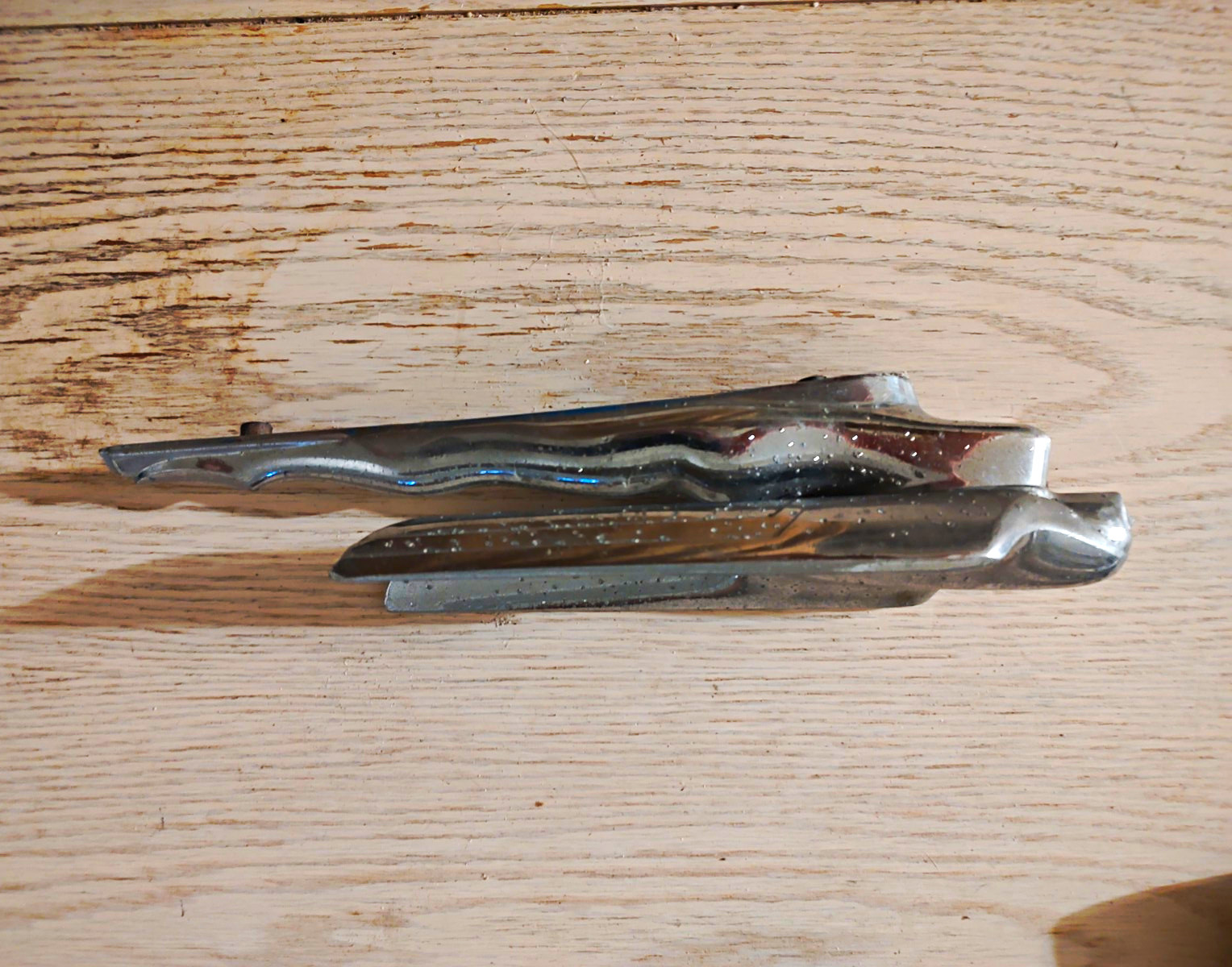 1946 47  nash Hood Ornament Flying Goddess lady