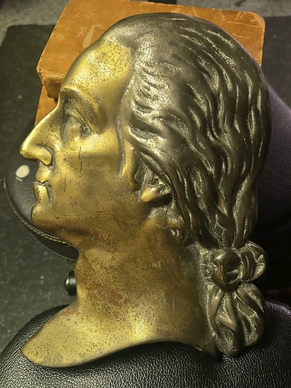 Late 1800’s Early 1900’s Bronze Bust George Washington 
