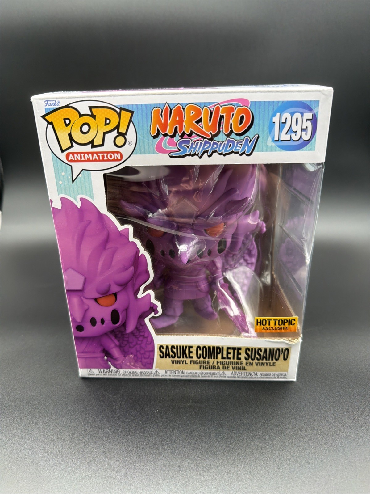 Funko Pop Sasuke Complete Susano’o #1295 Naruto Shippuden Hot Topic Exclusive