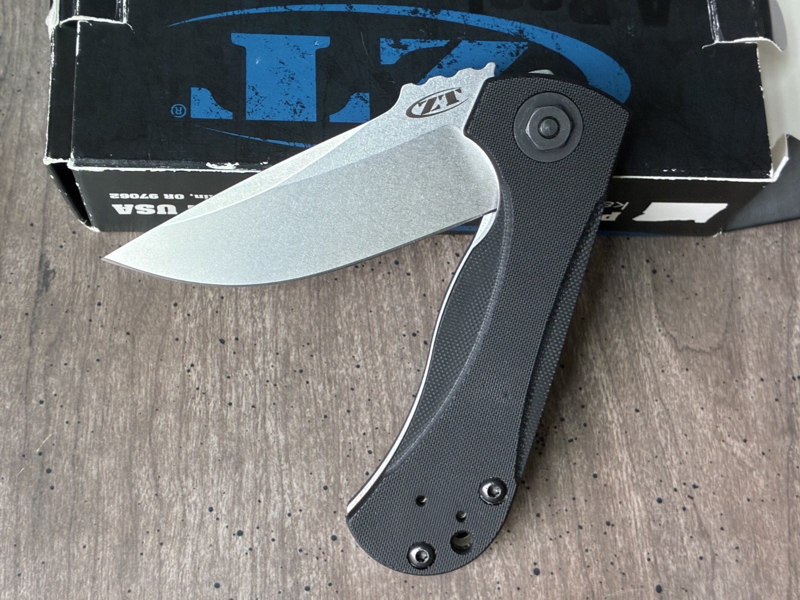 Zero Tolerance ZT0909 CPM S35VN George Design G-10 Liner KVT discontinued 0276