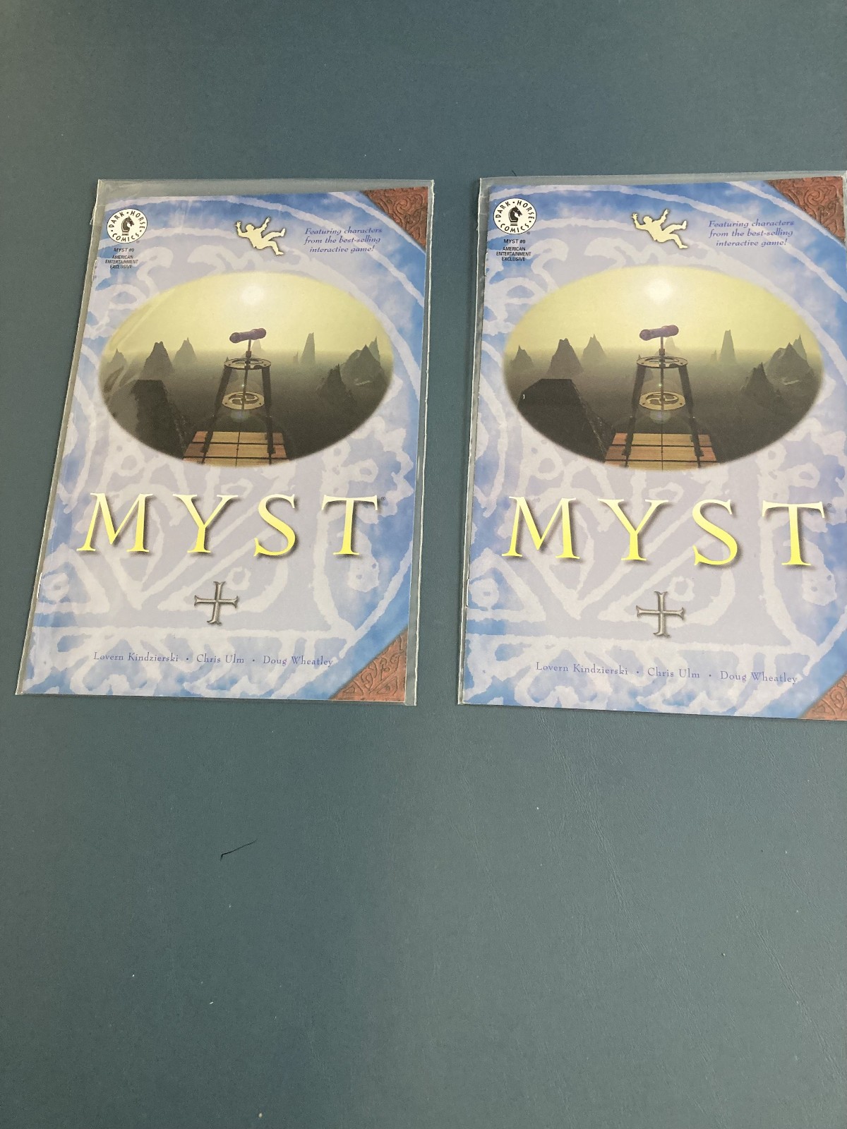 2 COPIES MYST #0, DARK HORSE COMICS, 1997, NM