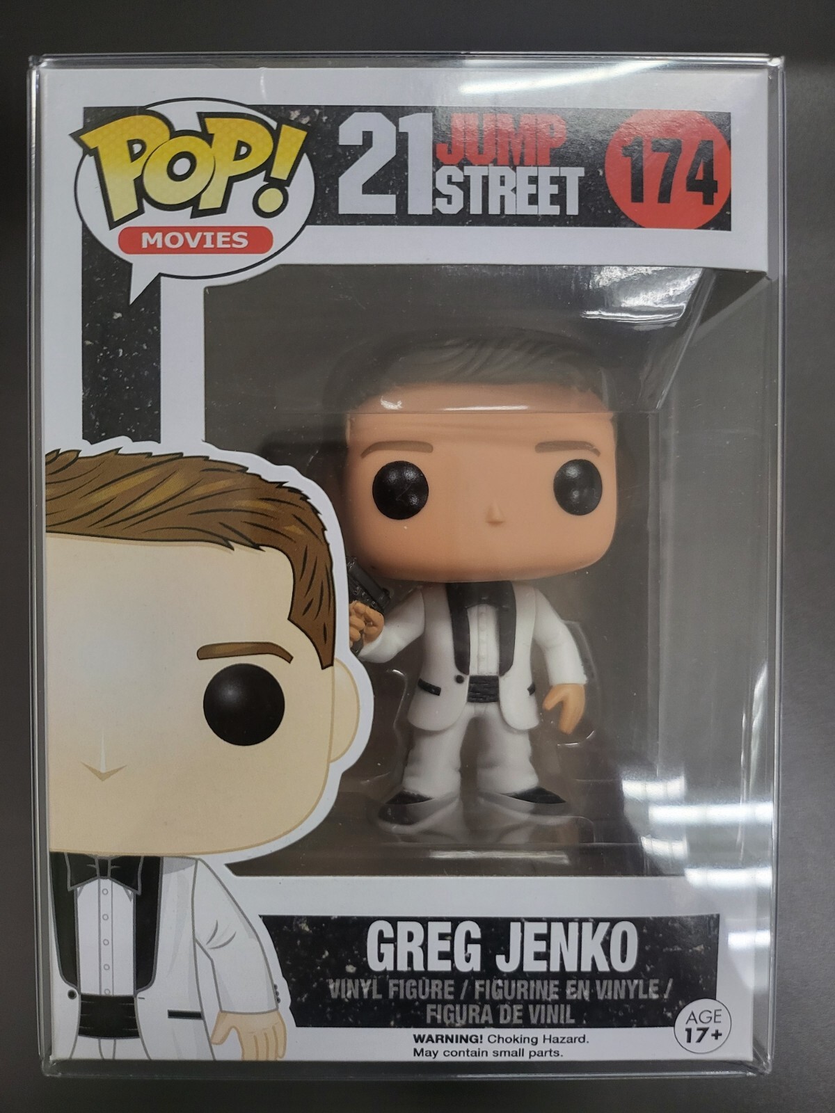 Funko Pop Vinyl: Greg Jenko #174 VALUTLED-RETIRED with PROTECTOR