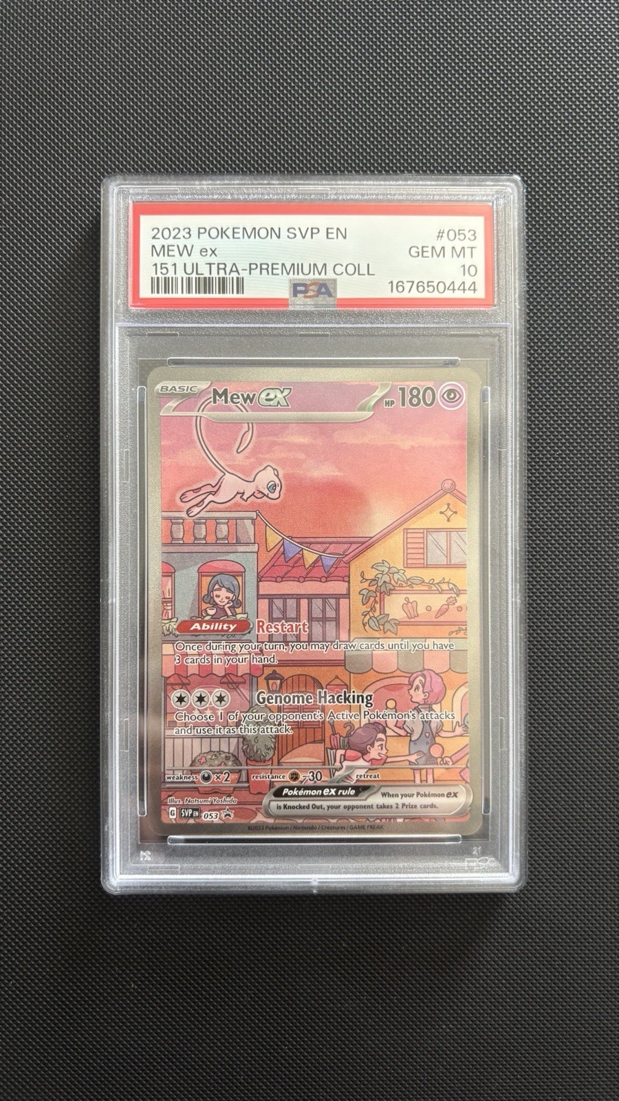 Mew ex 053 Pokemon SVP Black Star Promo - PSA 10 Gem Mint