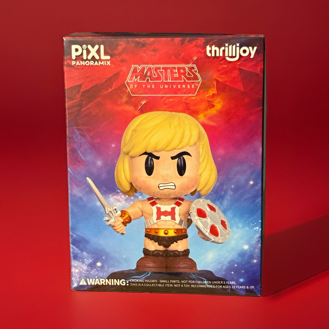 thrilljoy PiXL Masters of the Universe He-Man Blind Box Plastic Figure SEALED