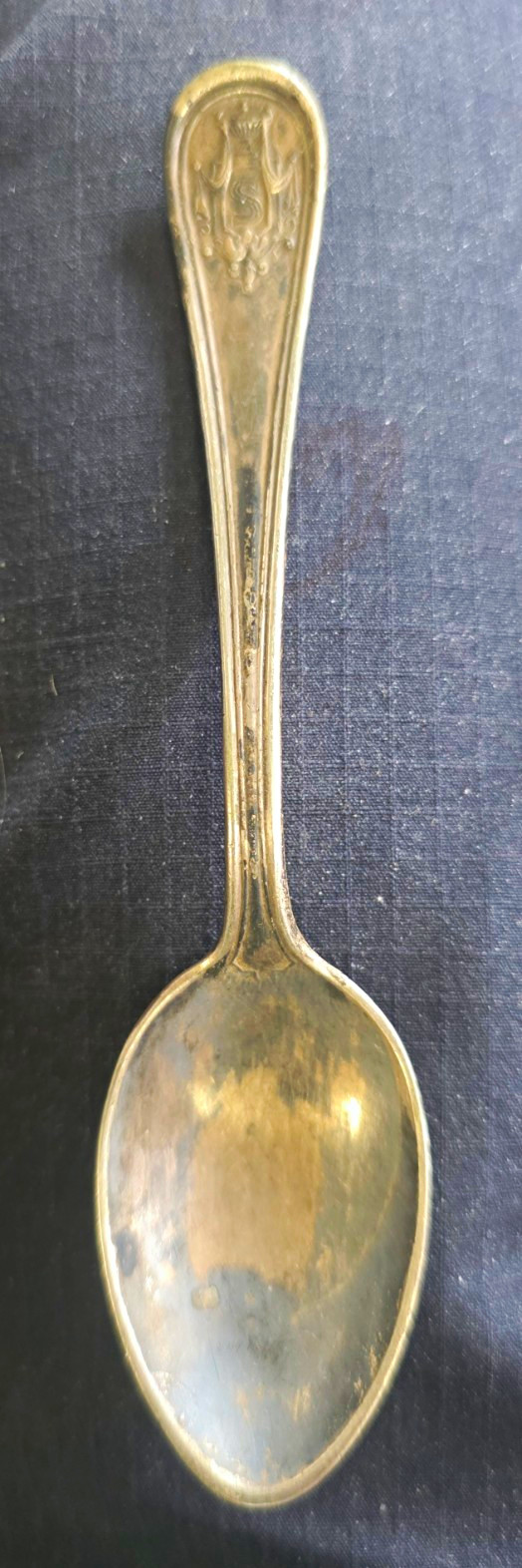 VTG HOTEL STATLER SILVER PLATED TEA SPOON BY REED & BARTON