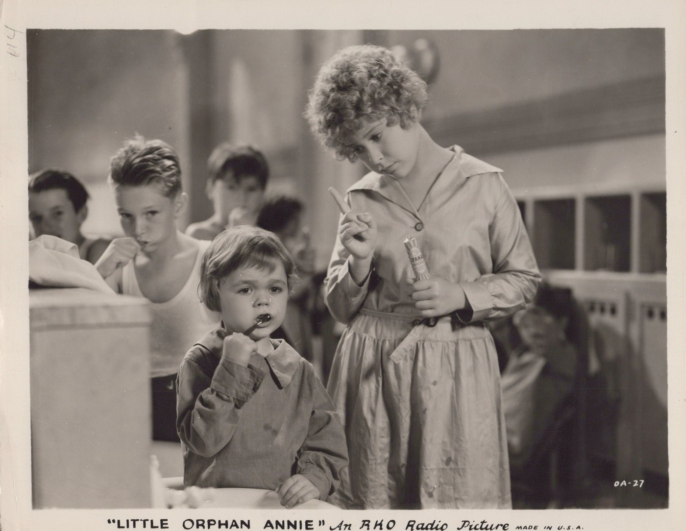 Little Orphan Annie Mitzi Green RKO Hollywood Ipana RARE 1932 - Original Photo