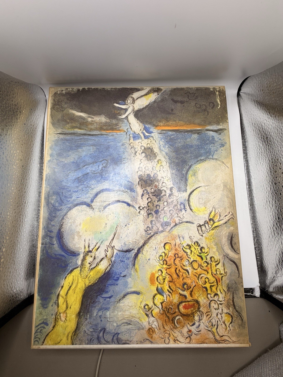 Marc Chagall Passover Haggadah 1987 1st Ed Hardcover Slipcase Judaica Art