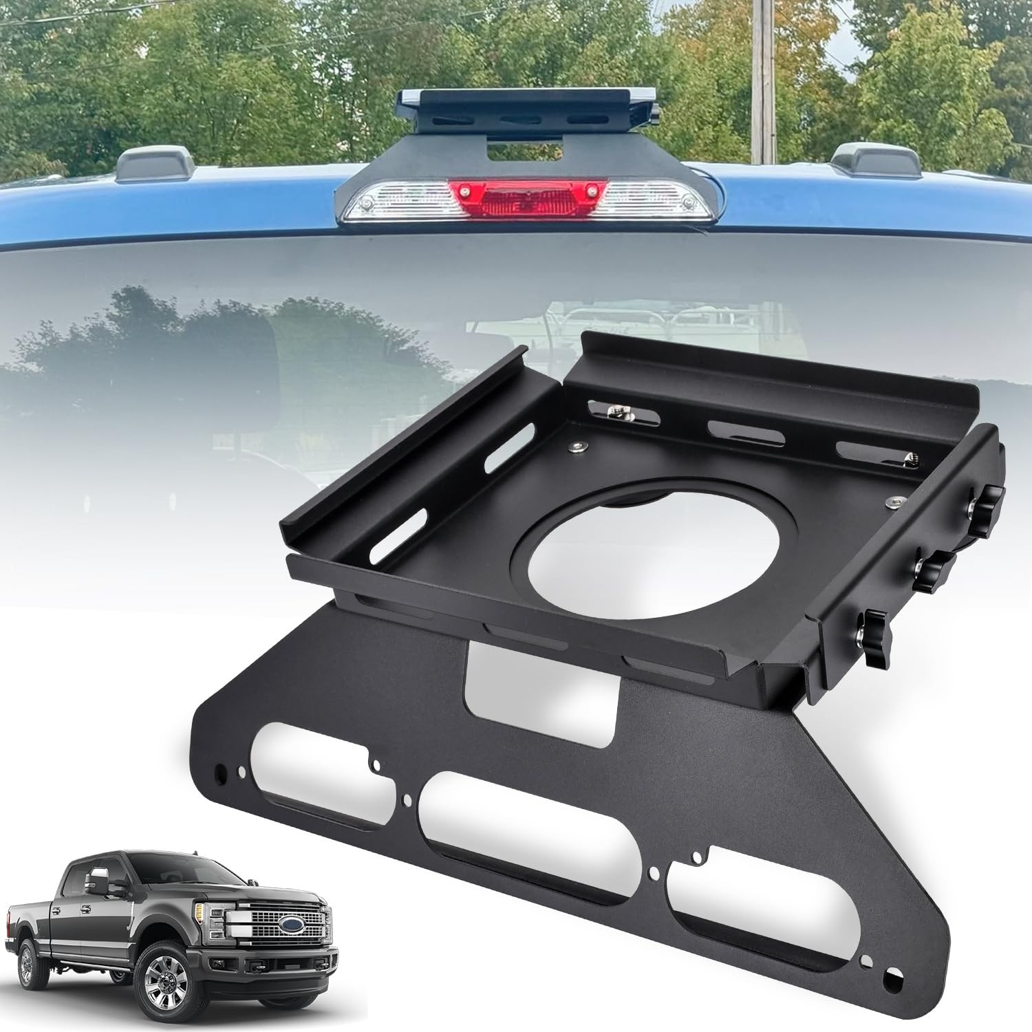 TOPOWN Drill Free Cab Mount Starlink Mini Ford F150 2015