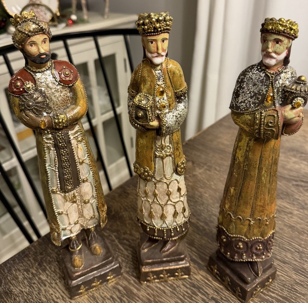 KSA Collectibles Kurt S. Adler Fabriche 3 Wisemen 12