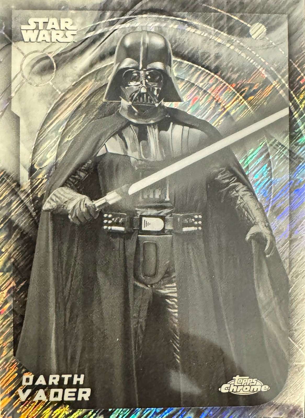 2026 Topps Chrome Star Wars Return of the Jedi - Hologram  - Darth Vader #176
