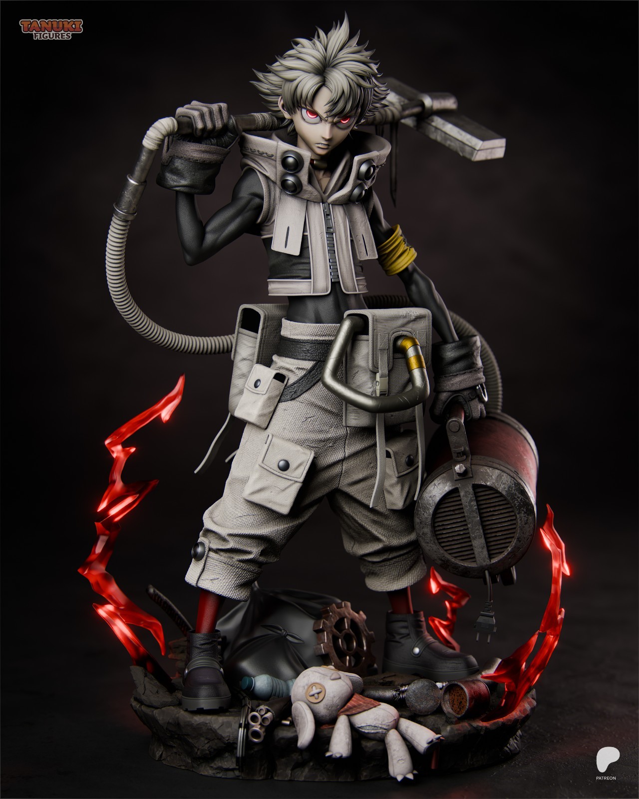 Rudo Surebrec | UNPAINTED | 1/6 Scale Resin Kit | 2 Head Switch‑Outs
