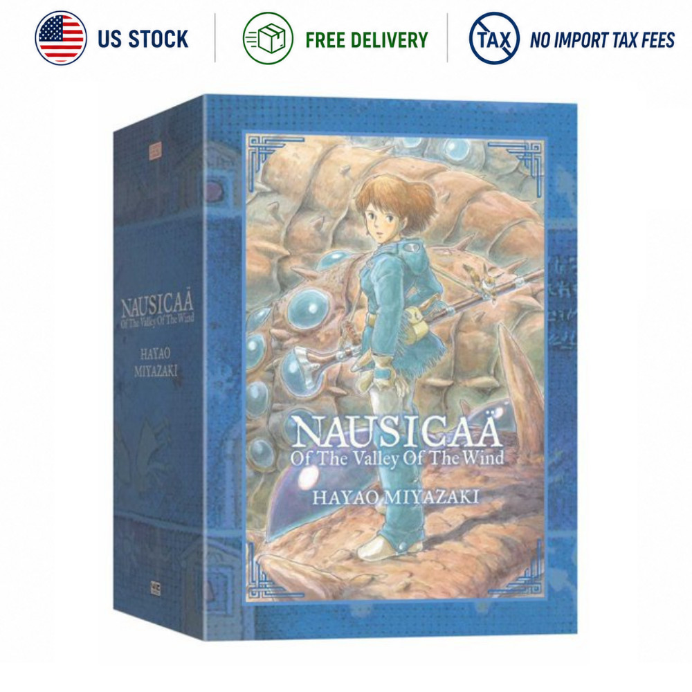 Nausicaä of the Valley of the Wind Box Set Hardcover Complete Manga Collection