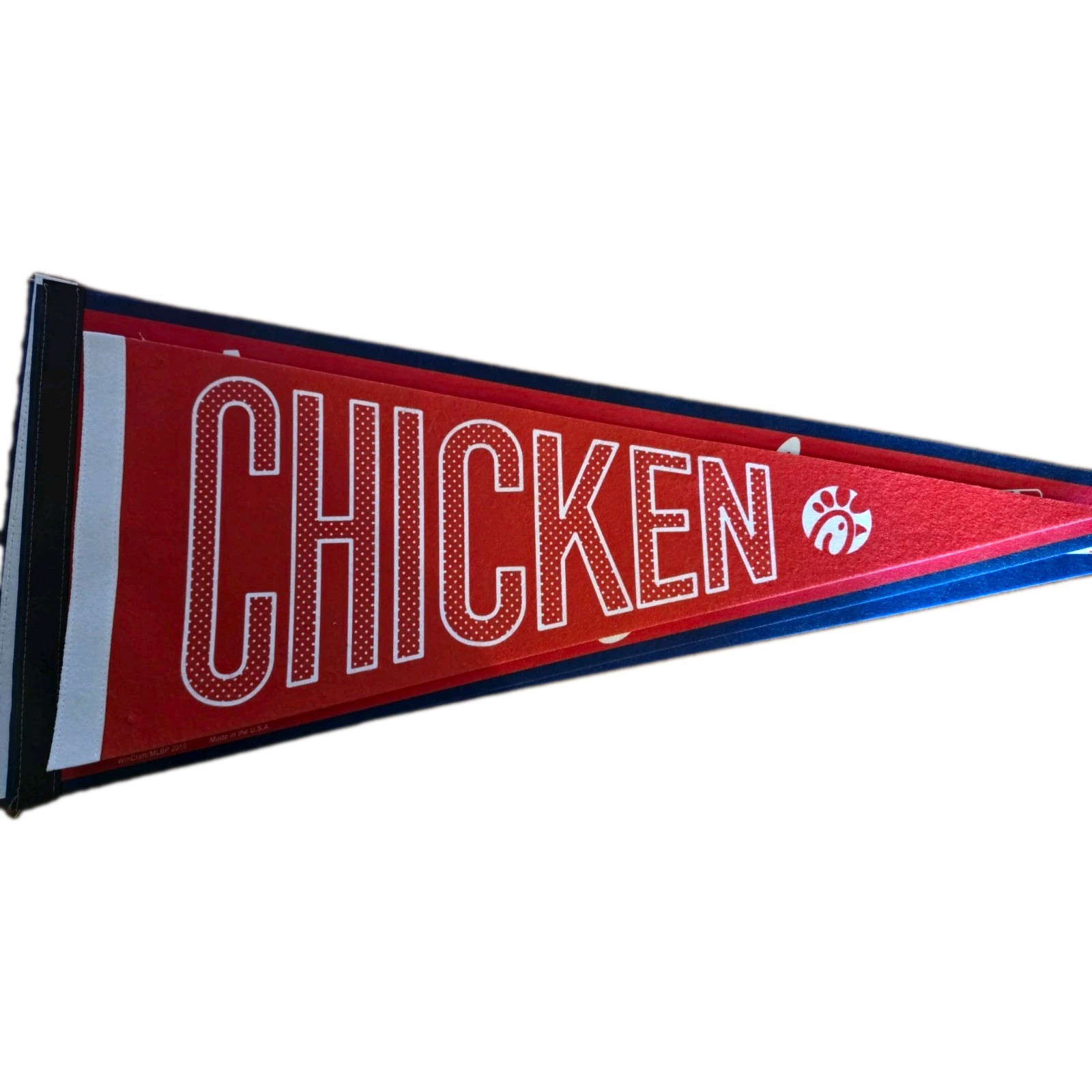 Chick-fil-A Restaurant & Fast Food Advertising Pennant Flag Red White