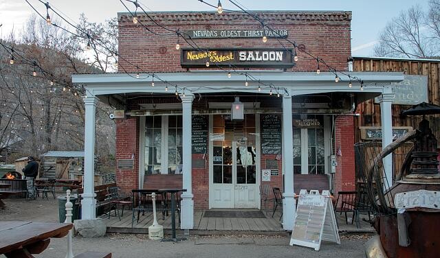 Photo:Genoa Nevada Genoa Bar Saloon 2022 Nevada Oldest Thirst Parlor