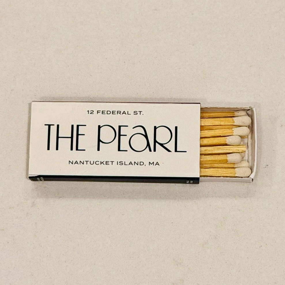 The Pearl Nantucket Island MA Unstruck Matchbox