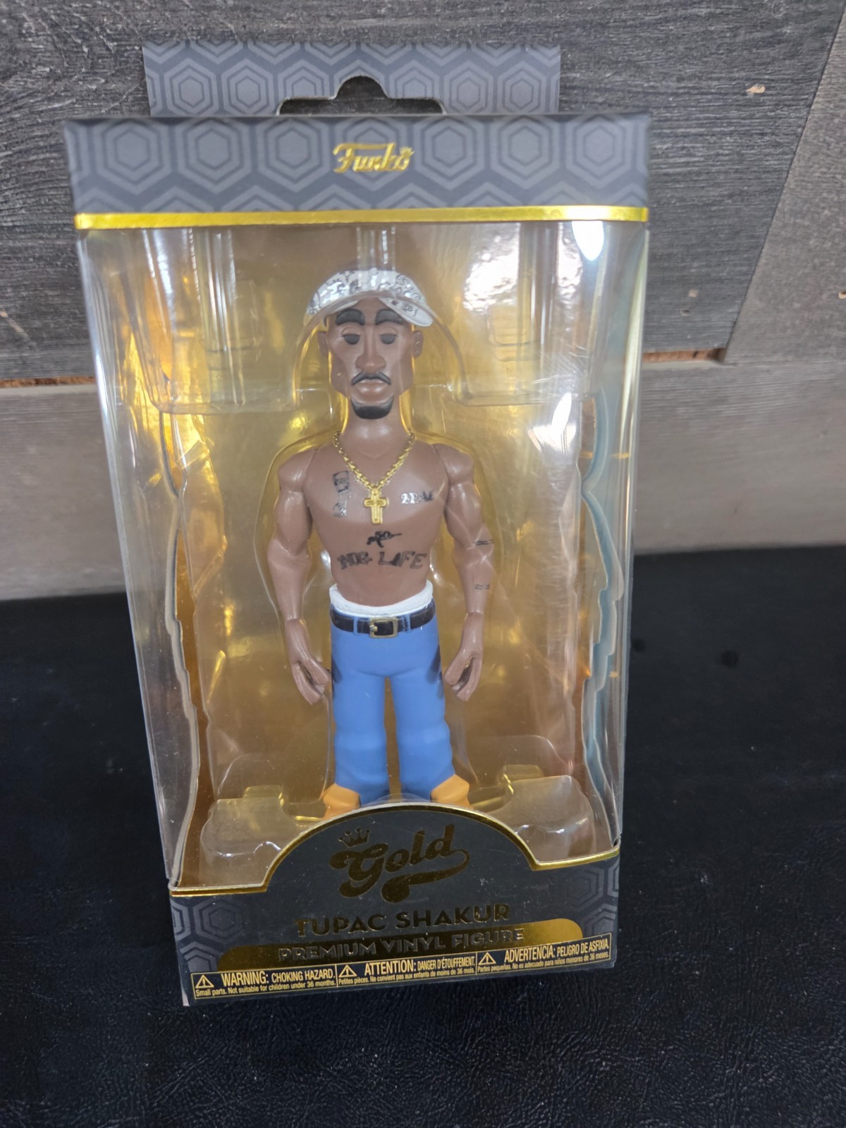 Funko Vinyl Gold 5 in: Tupac