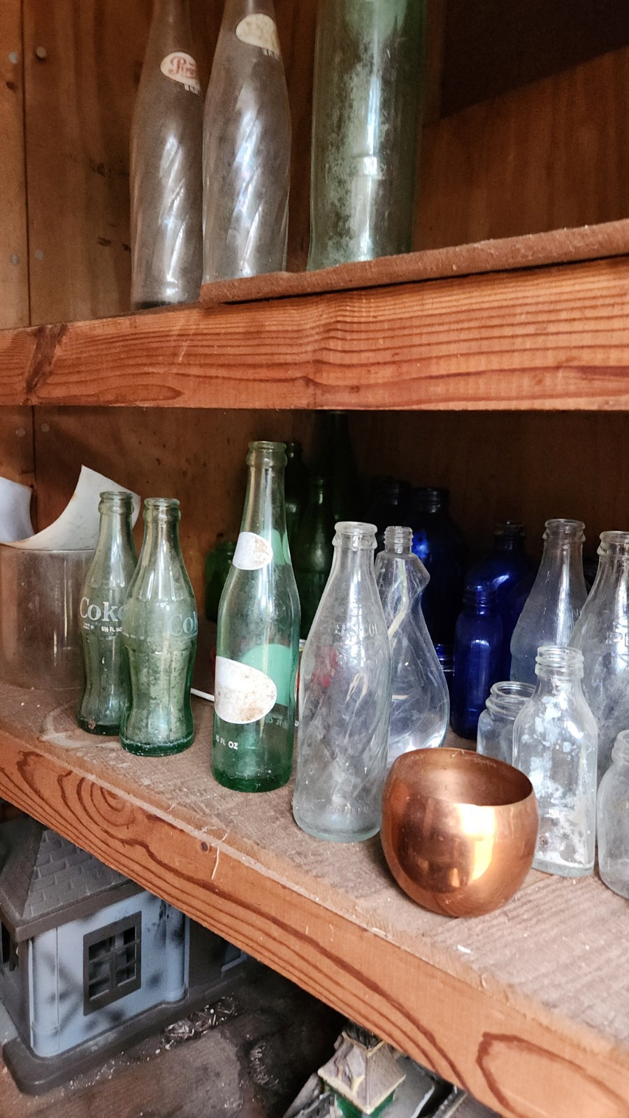 Vintage Glass Bottle Lot - 1920s On Up