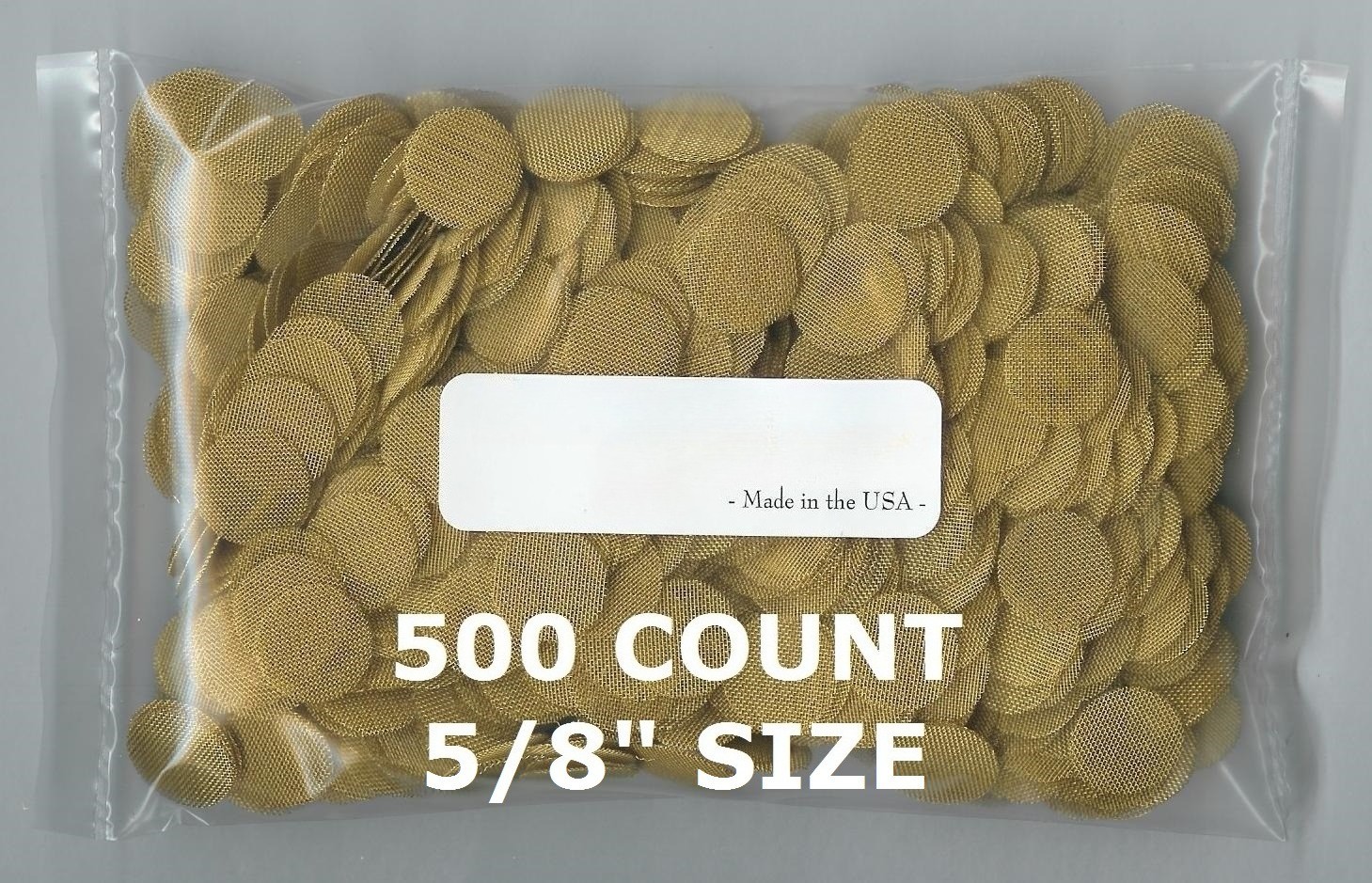500+ Count 5/8 500+ Count 5/8