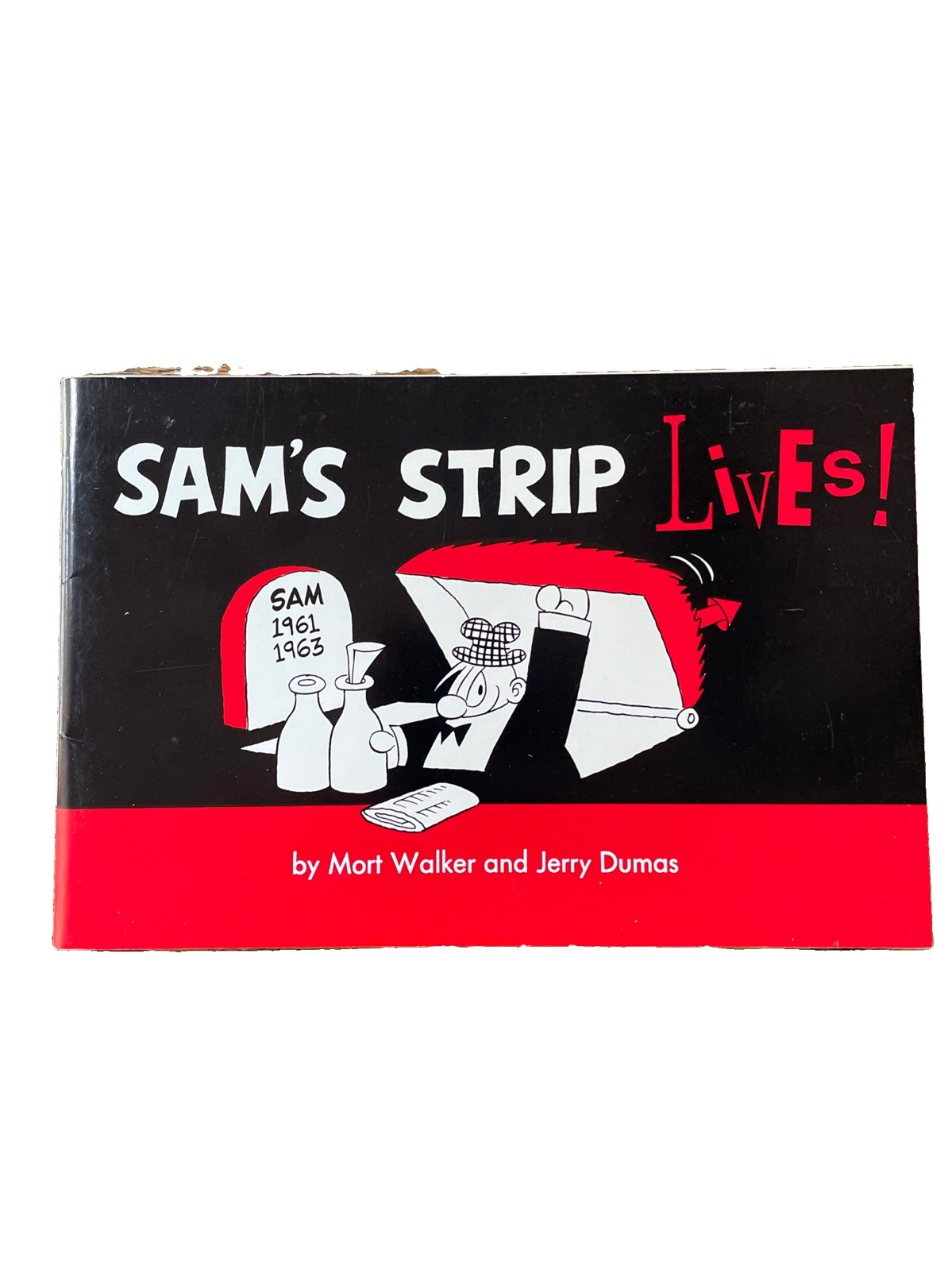 Sam’s Strip Lives Mort Walker Jerry Dumas Comic Strip Book 1960s Y 1960’s