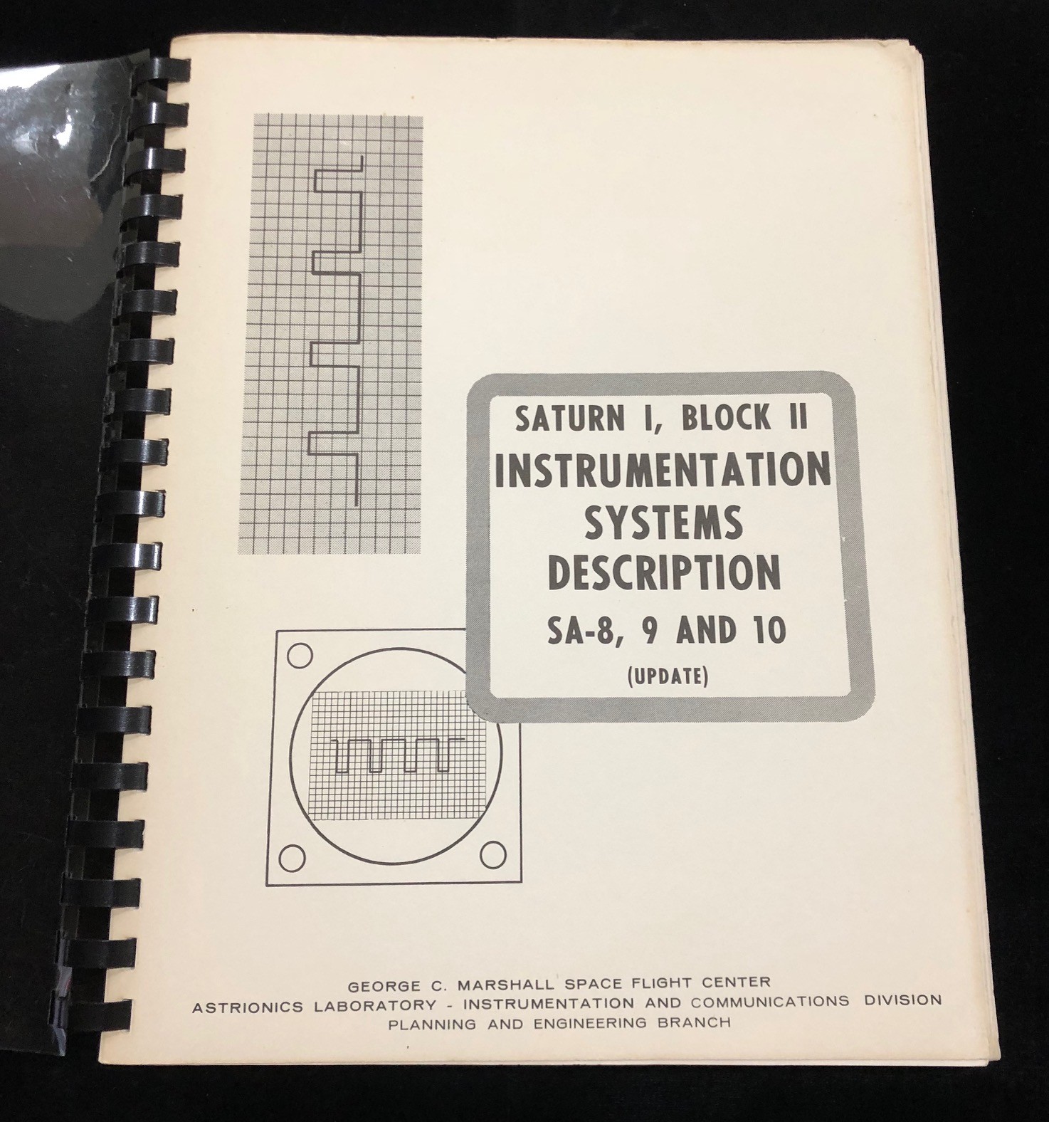 EARLY APOLLO ERA 1964 SATURN 1 BLOCK II SA-8, 9 &10 OBSOLETE TECHNICAL MANUAL