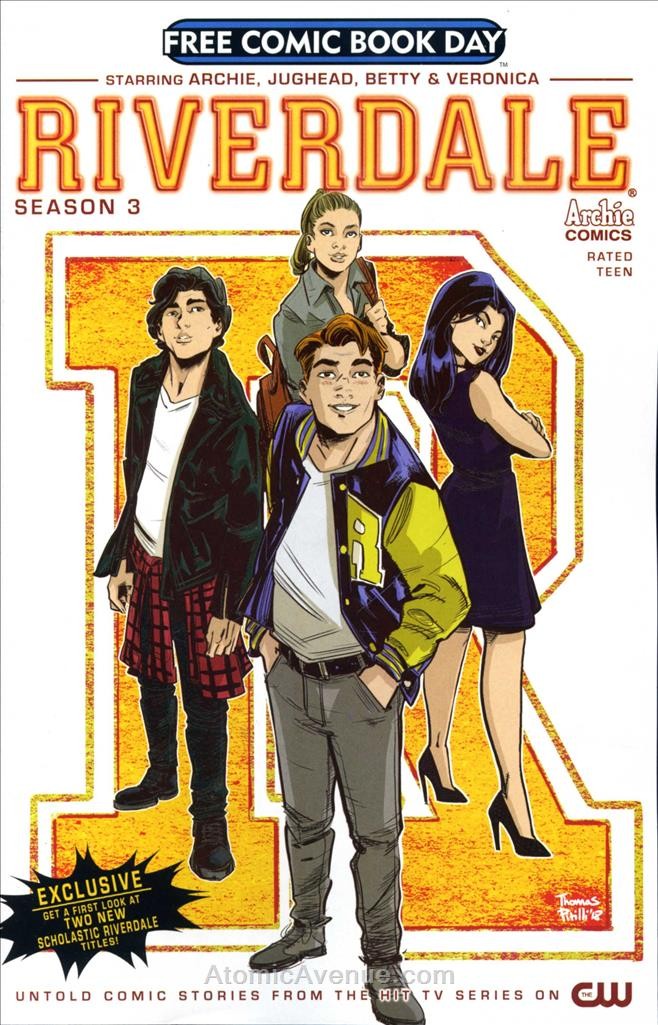 Riverdale Season 3 FCBD #2019 VF; Archie | w/Bag+Board