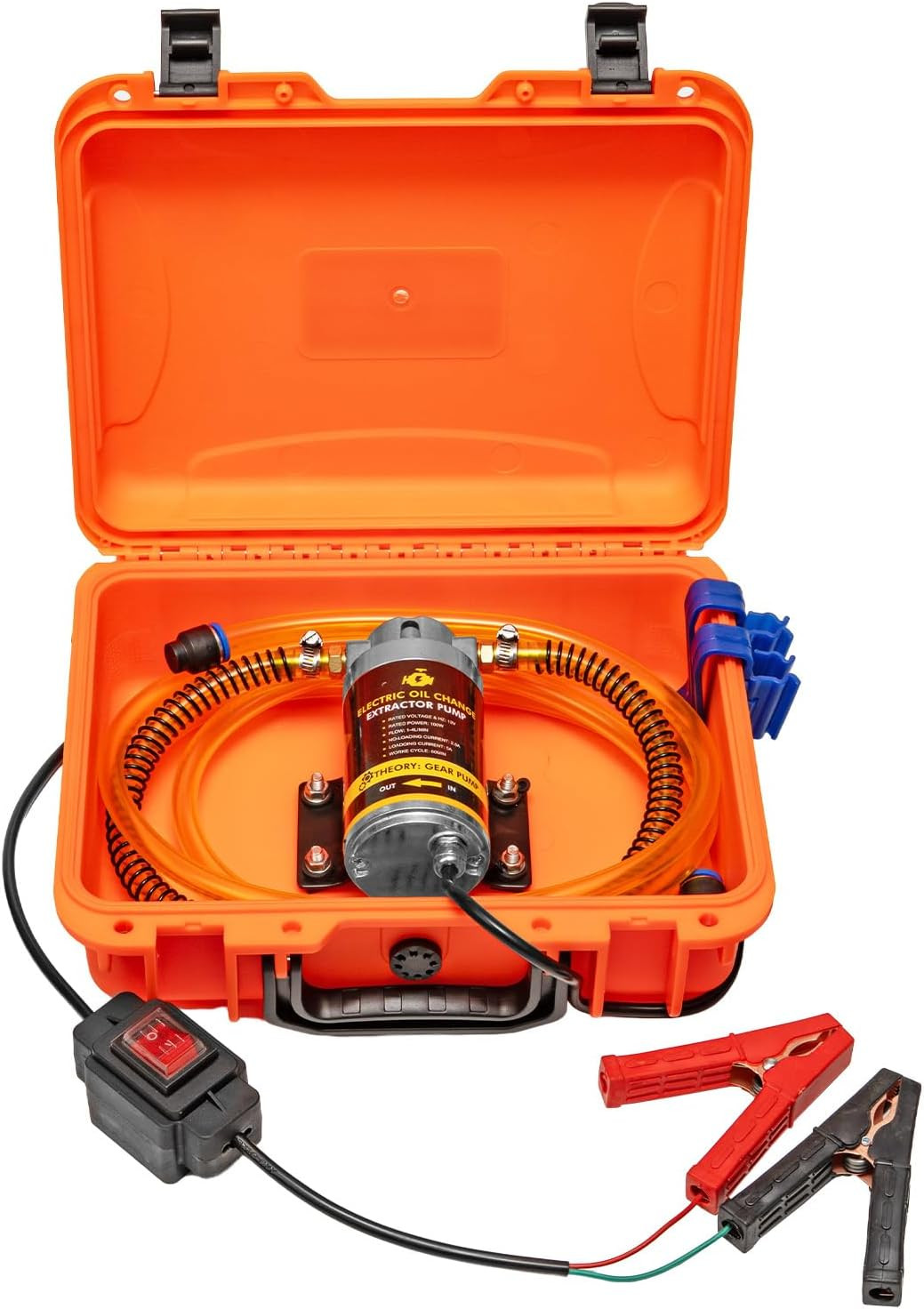 12/24V 100W Electric Oil Change Extractor Pump, 1-4L/Min Oil Transfer Pump for E 12/24V 100W Electric Oil Change Extractor Pump, 1-4L/Min Oil Transfer Pump for E